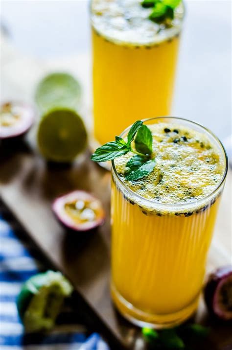 A Perfect Passion Fruit Mojito For All Your Summertime Events