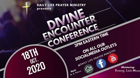 2020 Divine Encounter Conference - DAILY LIFE PRAYERS - YouTube