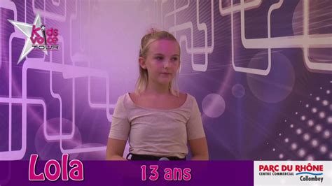 Lola Kids Voice Tour 2016 Parc Du Rhône Collombey Youtube