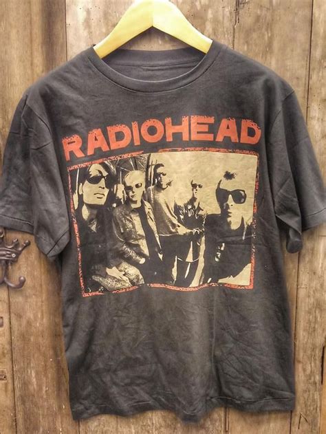 Radiohead 100 Cotton New Vintage Band T Shirt Vintage Band T Shirts