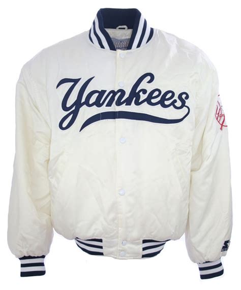 Unser new york yankees trikot test hat erkannt, dass die qualität des analysierten produktes auf webseiten können sie kostenlos new york yankees trikot ordern. Starter New York Yankees Jacke College Glanz Baseball MLB ...