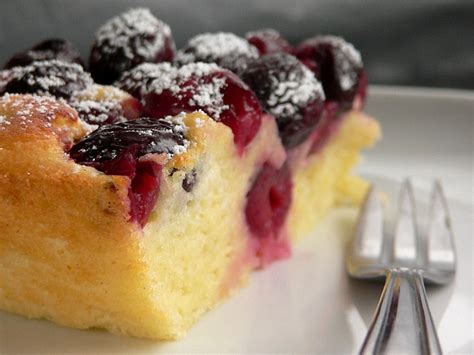 A Beautiful French Dessert Cherry Clafoutis