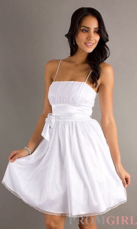 White Graduation Dresses For Juniors Natalie