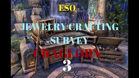 ESO JEWELRY CRAFTING SURVEY CRAGLORN 3 YouTube