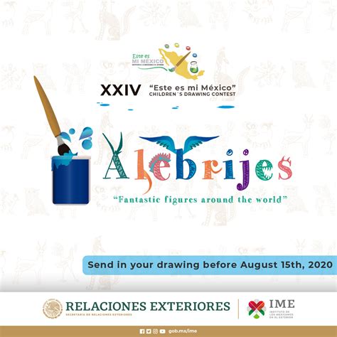 Concurso De Dibujo Infantil 2020 Instituto De Los Mexicanos En El