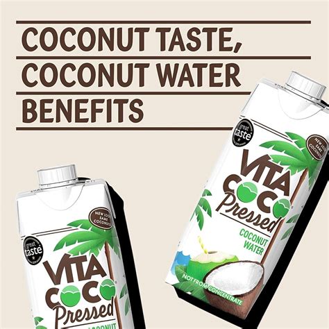 Vita Coco Pressed Coconut Water Naturally Hydrating Taste Packed Electrolyte Ebay