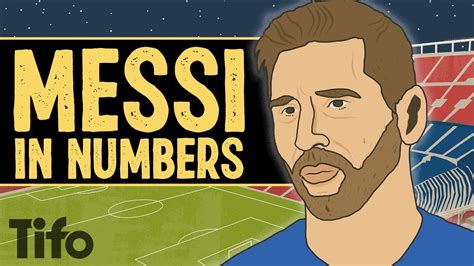 Lionel Messi In Numbers Youtube