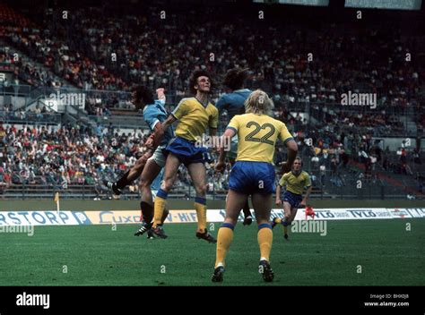 Sweden V Uruguay World Cup 1974 Football Stock Photo 28230784 Alamy