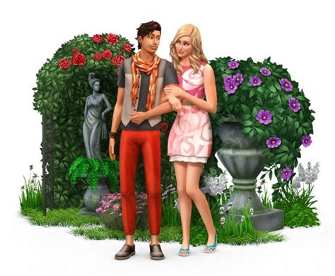 De Sims 4 Romantische Tuinaccessoires Box Art Render Sims Nieuws