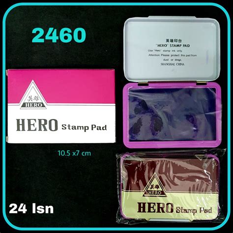 Jual Sos Stamp Pad Hero Kecil Bantal Stempel Bak Stempel