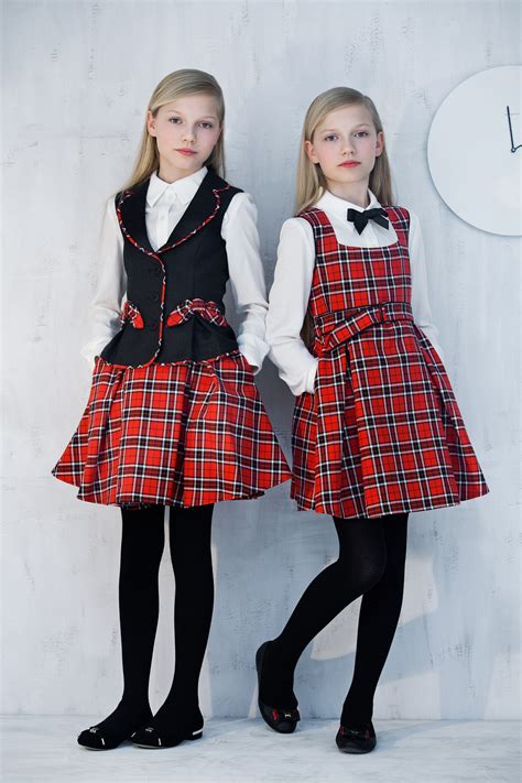 Tween Girls Back To School Uniform