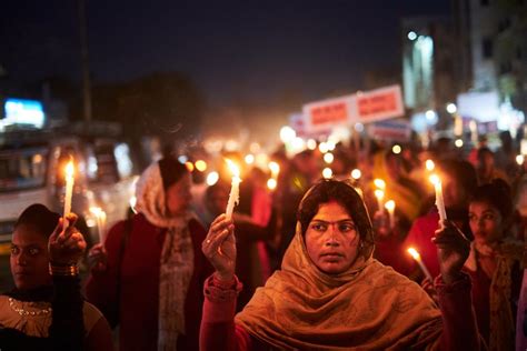 Sexual Assault Survivors March To End Gender Violence In India