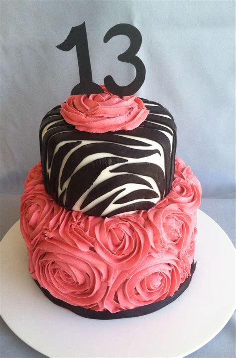 13th Birthday Cake Cake 13th Birthday Cake Birthday Cake