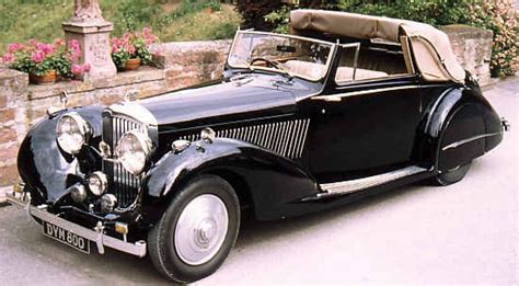1937 Bentley 4¼ Litre Gurney Nutting Drophead Coupé Bond Lifestyle