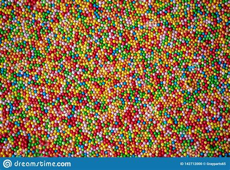Hundreds And Thousands Candy Colored Background Stock Photo - Image of sugar, coloured: 142712000