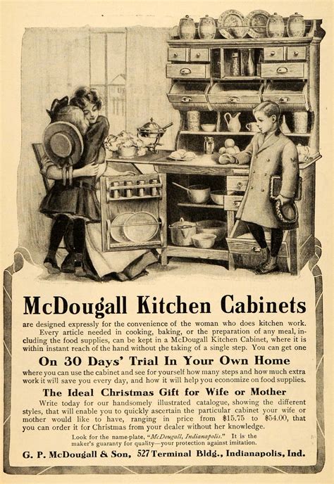 Give your kitchen an updated look with new kitchen cabinets from one of salt lake city's premier cabinet makers, awa kitchen cabinets. 1905 Vintage Ad McDougall Kitchen Cabinets Antique NICE ...