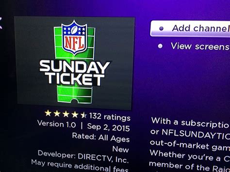 Directvs Nfl Sunday Ticket Now Streaming On Roku Players Hd Report