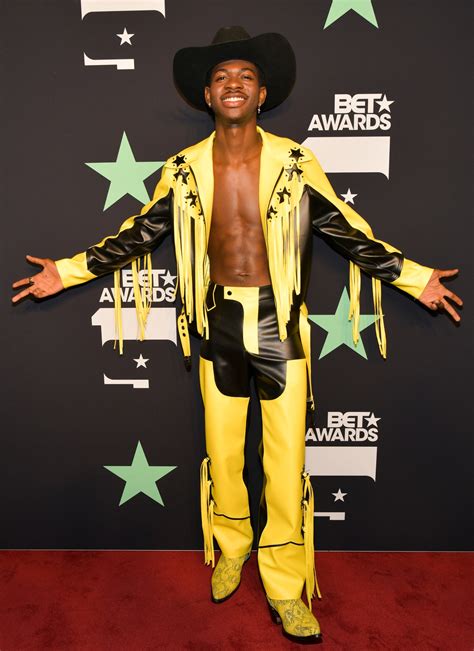 Lil nas x and lilyung dove andiamo (remix) (2019). 10 Hottest Lil Nas X Looks | dapperQ | Queer Style