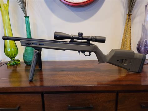 Upgraded My Ruger With A 16 Tactical Solutions Barrel And Magpul