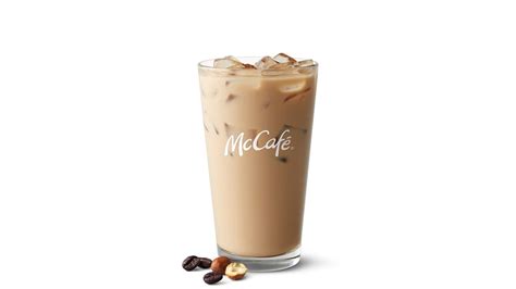 Iced Hazelnut Latte In Mcdonald S Prices In The States