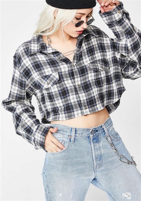 Cropped Flannel Fall Diy Cropped Flannel Outfits Crop Top Outfits