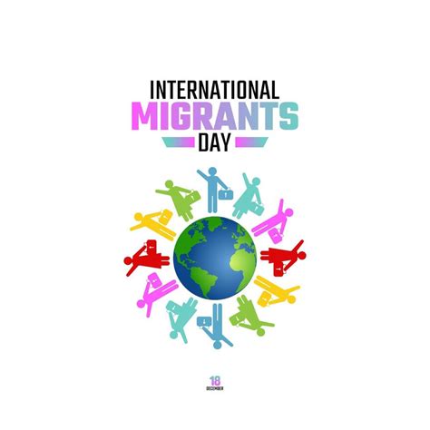 Vector Graphic Of International Migrants Day Good For International