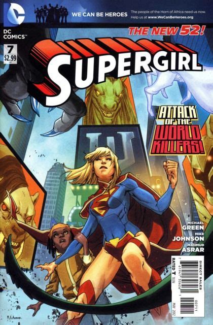 The New 521 Supergirl Comic Cover
