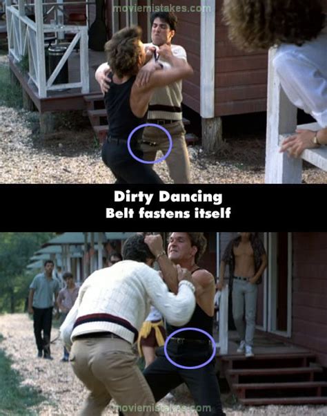 Dirty Dancing Movie Mistakes Goofs And Bloopers