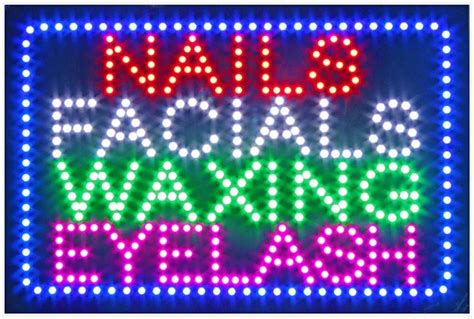 Industrial And Scientific Hair Salon Spa Business Retail Display Sign