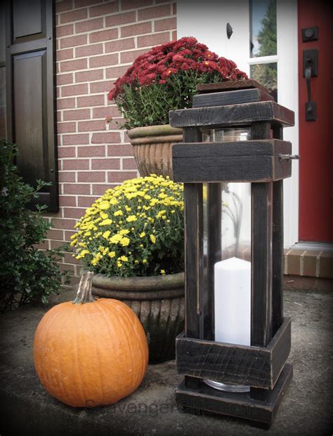 Diy Exterior Porch Floor Lantern Diy Outdoor Lanterns Porch Lanterns