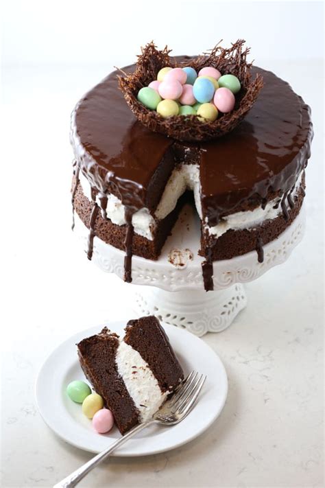 Most recipes call for a whole egg. Chocolate Easter Egg Nest Ding Dong Cake - Mom Loves Baking