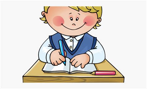 School Work Clipart Kids Do In School Clip Art Transparent Cartoon