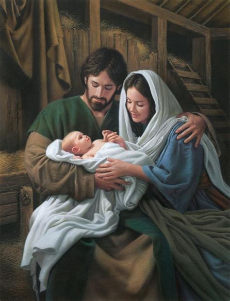 Nativity By Simon Dewey Baby Jesus Pictures Jesus And Mary Pictures