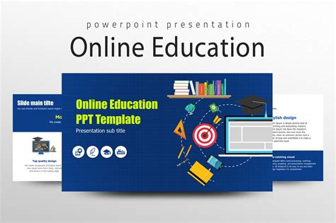 Online Education Ppt Template Creative Market