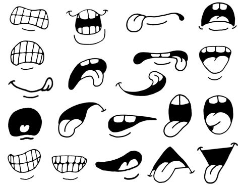 Cartoon Mouths For Caricature Mug Cartoon Drawings Create Your Own