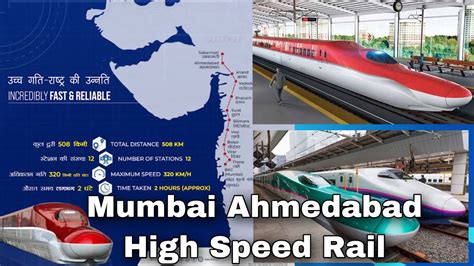 mumbai ahmedabad high speed rail corridor india s first bullet train youtube