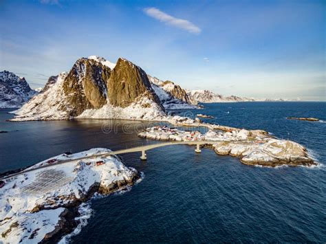Hamnoy From Above Lofoten Stock Image Image Of Aerial 88616823