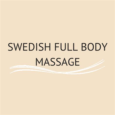 Swedish Full Body Massage 1 Hour Beaucare Your Rockhampton Beauty Spa