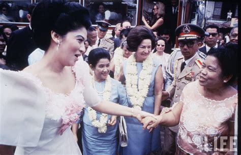 First Lady Imelda Marcos With The First Ladies Of Leaders Flickr