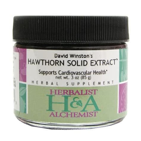 Herbalist And Alchemist Hawthorne Solid Extract 56 Oz