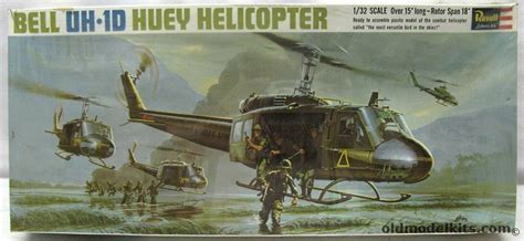 Revell 132 Bell Huey Helicopter Uh 1d H286