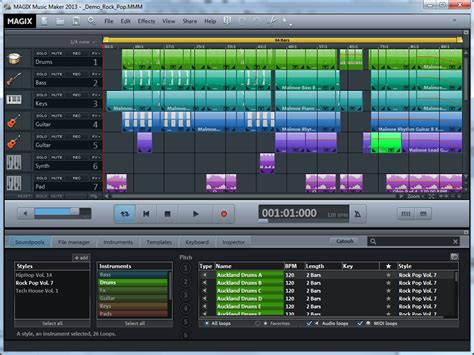 Go to the design & deploy section; PC PRO Software Store - MAGIX Music Maker 2013 Premium ...