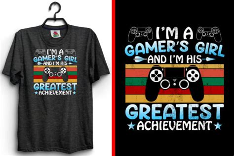 Im A Gamers Girl Gaming T Shirt Design Graphic By Emrangfxr