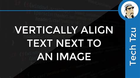 How To Vertically Align Text Next To An Image
