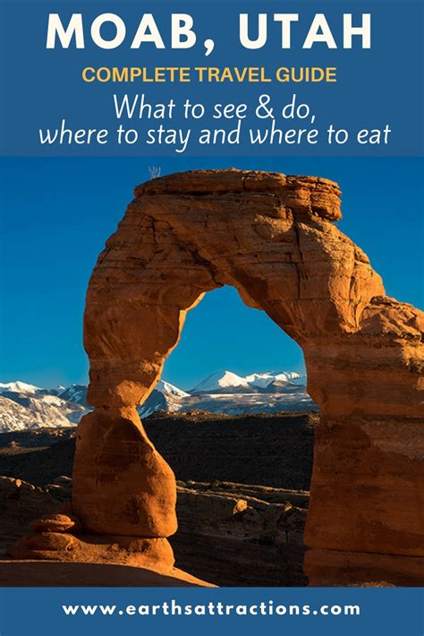 Your Complete Travel Guide To Moab Utah Earths