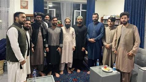 Afghanistan Cricket Latest News Taliban Leaders Meet Afghanistan Cricket Team Captain