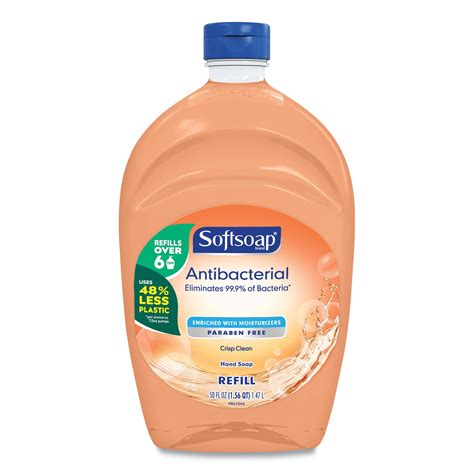 Softsoap Antibacterial Liquid Hand Soap Refills Fresh Orange 50 Oz