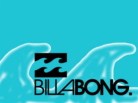 Billabong Logo On Blue Waves Background 1600x1200 Desktop Surfing