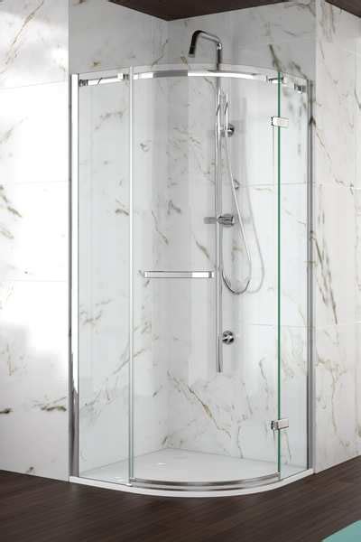 merlyn series 8 frameless 900 1 door hinged quadrant shower enclosure a0601uh