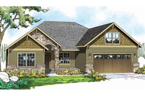 Craftsman House Plans Cascadia Associated Designs Jhmrad 25086